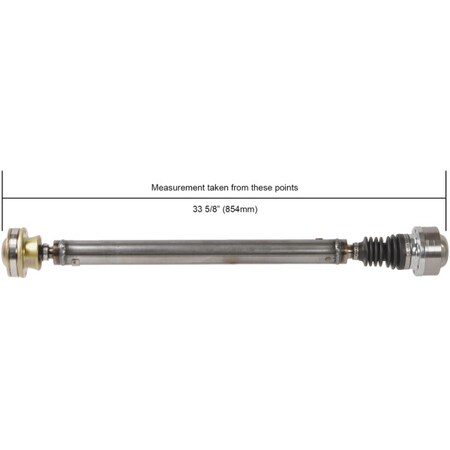 A1 Cardone Remanufactured  Prop Shaft, 65-3007 65-3007